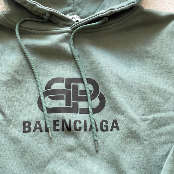 Balenciaga Green Hoodie - Picture 6 of 10